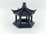 Asia Pagode als Produktbild außerhalb vom Aquarium fotografiert
