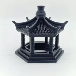 Asia Pagode als Produktbild außerhalb vom Aquarium fotografiert