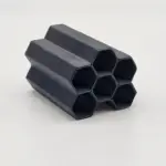 Garnelen-Wabe Produktbild mit weißem Hintergrund fotografiert